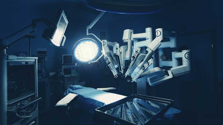 Robotic machinery that can perform surgery