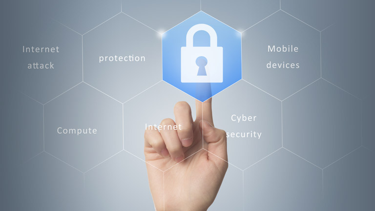 depitcion of digital security