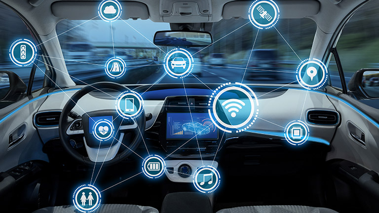 electric vehicle dashboard