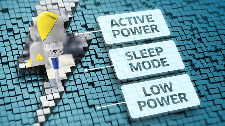 chart depicting device power states